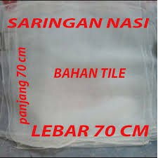 1kg=isi 100 pcs puring nasi/saringan nasi jaring sebaguna70x70