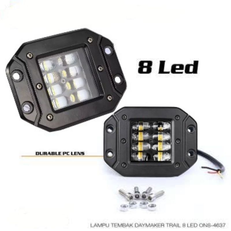 LAMPU DEPAN CROSS TRAIL LED HEAD LAMP LED UNIVERSAL UNTUK REFLEKTOR KLX 150, WR 155, CRF 150