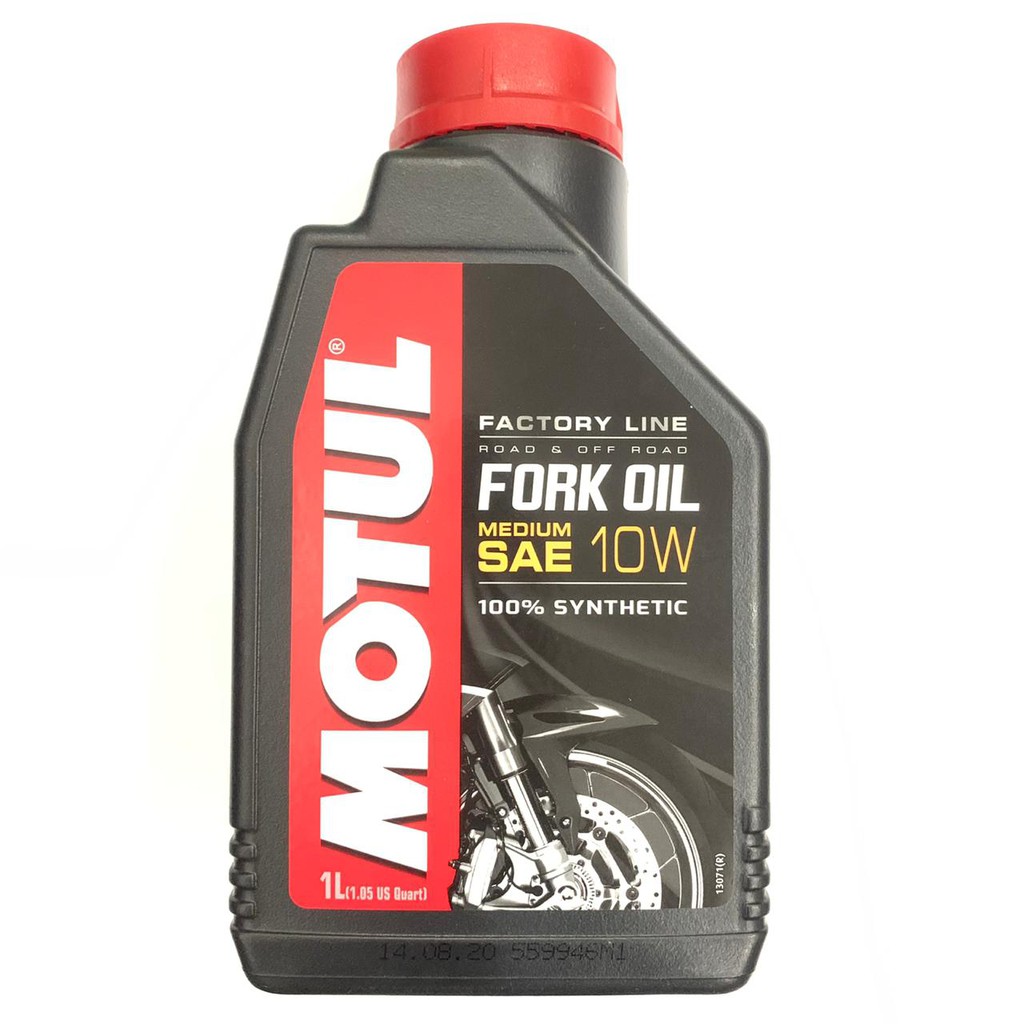 OLI SOK SHOCK DEPAN MOTUL 10W40 SINTETIS 1L MADE IN FRANCE ORIGINAL