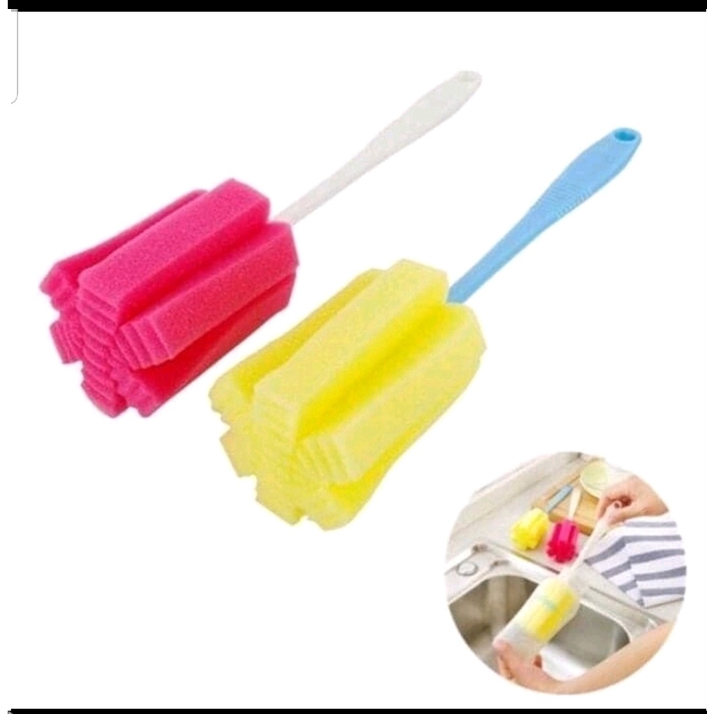 [LGS] Sikat Botol Susu Bayi / Sikat Gelas / Sponge Bottle Brush