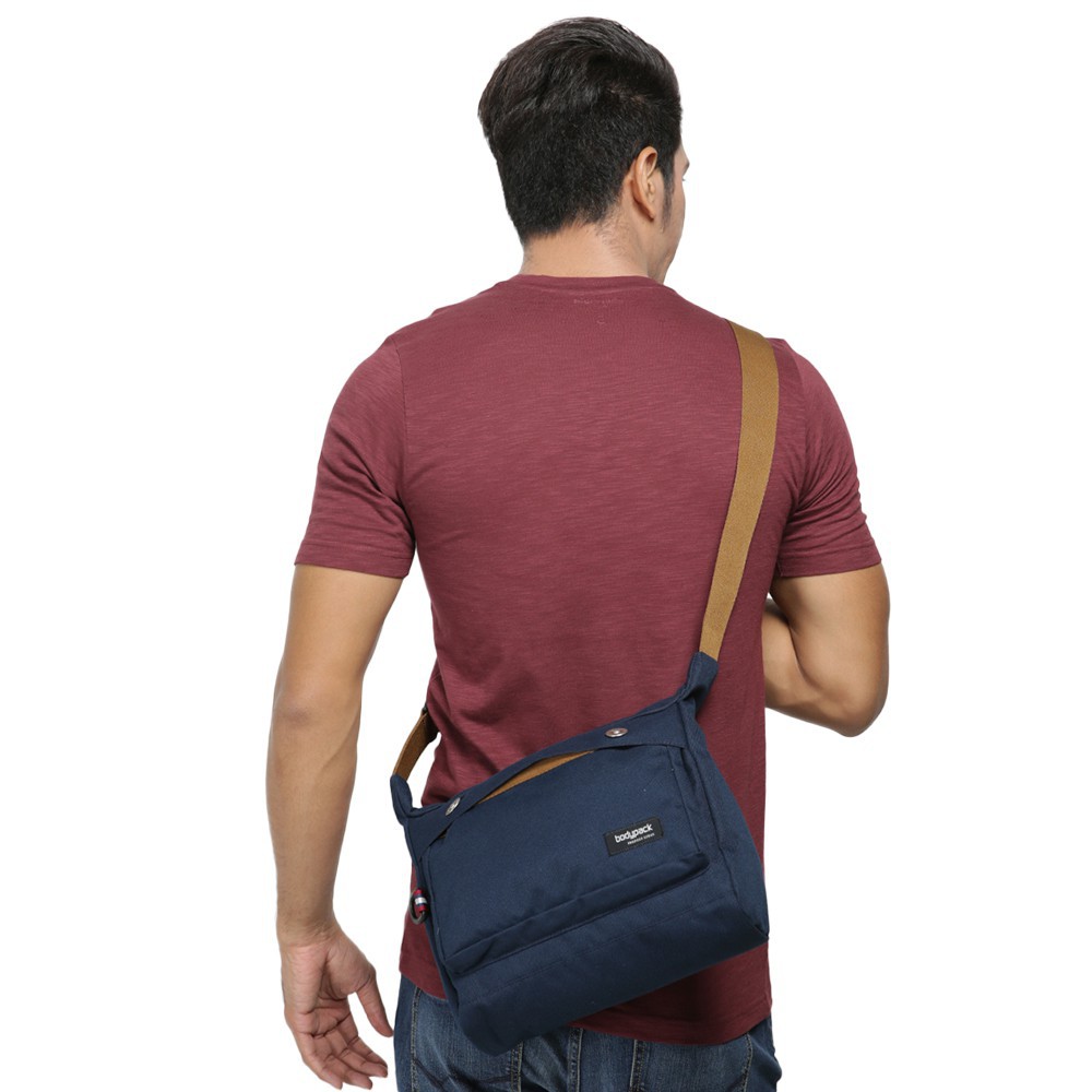 TAHAN HUJAN BADAI DANPETIR N0/ Bodypack Prodiger Based 2.0 Shoulder Bag - Navy