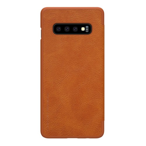 SAMSUNG GALAXY S10 NILLKIN QIN LEATHER CASE ORIGINAL