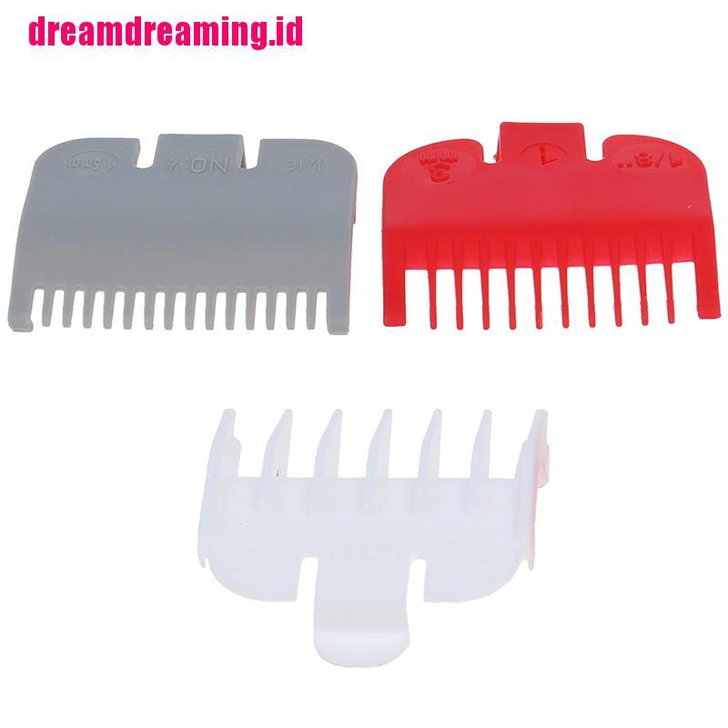 3pcs Sisir Panduan Untuk Alat Cukur Rambut