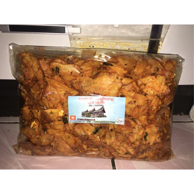 Keripik singkong padang