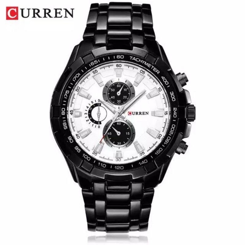 COD!! CURREN 8023 ORIGINAL Jam Tangan Pria CURREN Analog Chrono Tidak Aktif