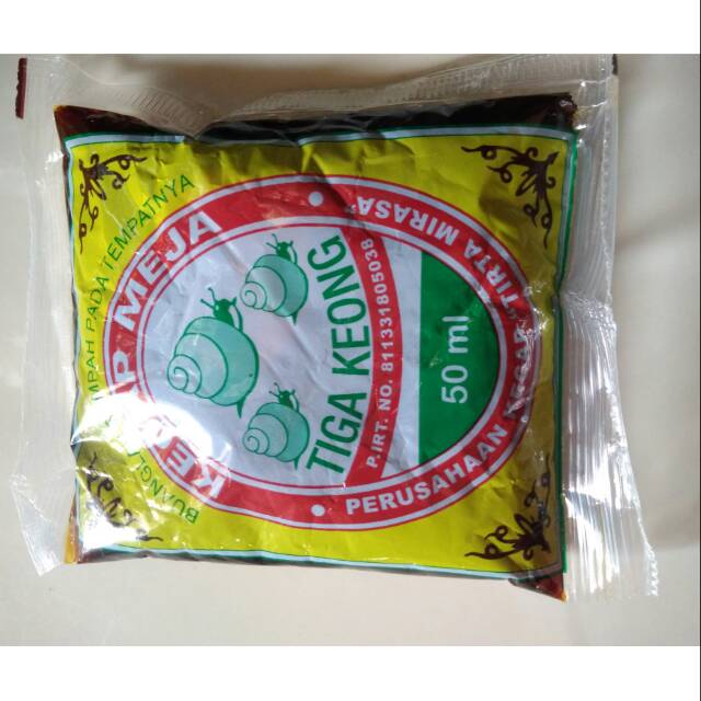 

Kecap Meja Tiga Keong 50ml