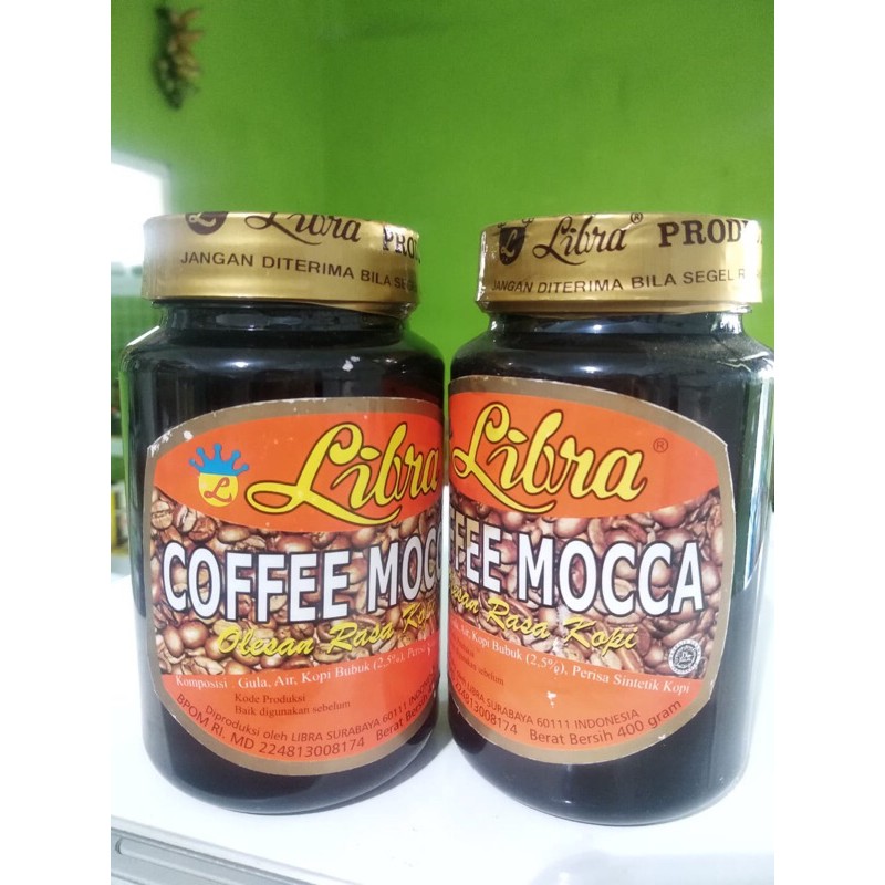 

Coffee mocca Libra 400gram/ kopi moka / kopi moca / mocca Libra