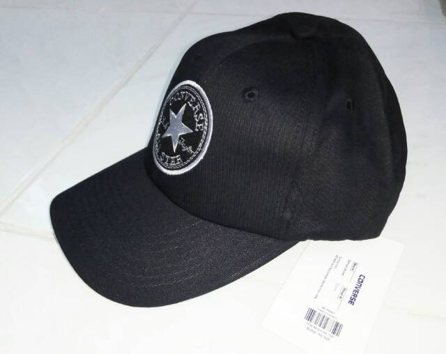 converse black cap
