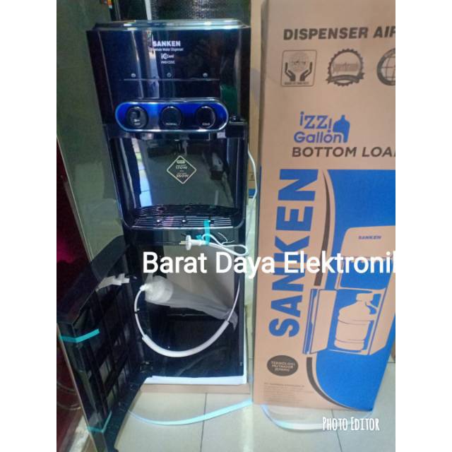 Sanken Dispenser Galon Bawah Sanken HWD-C535IC Water Dispenser Galon Bawah Low Watt 170Watt