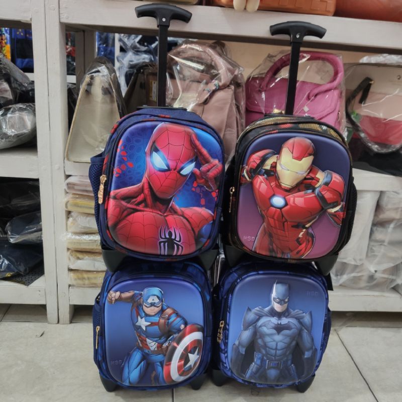 Ransel Troli Anak Sekolah Paud 3D HSD-10610-1