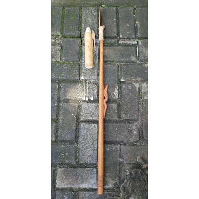 sumpit dayak khas kalimantan