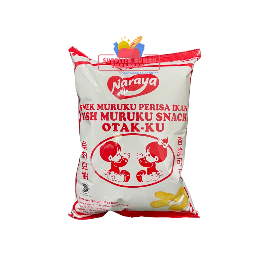 Naraya Otak Ku Otakku Maruku Fish / Snack Otak-Otak / Snek Ikan 65g