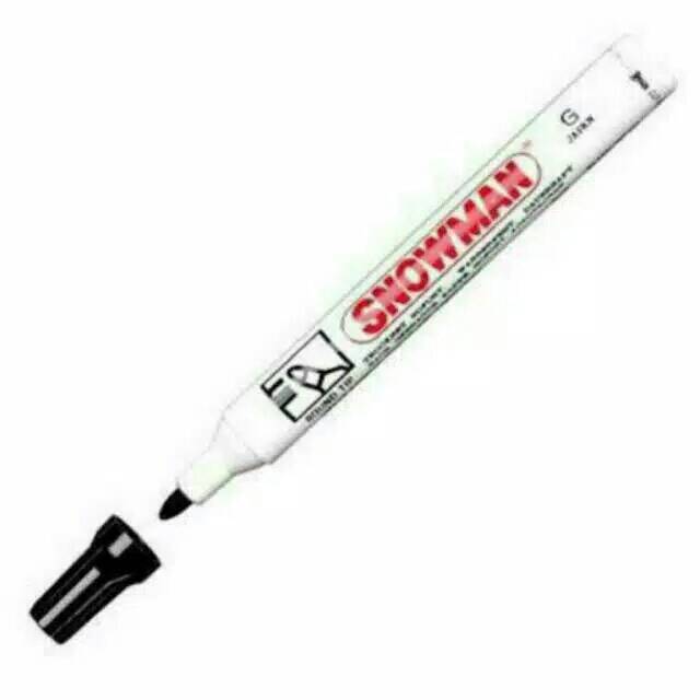 

Spidol Snowman Permanent Maker/tidak bisa dihapus