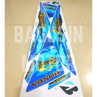 Striping Variasi Thailand Beat FI Lama Icon Sport - Biru