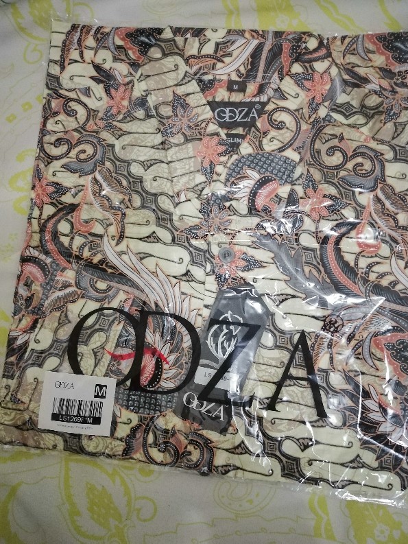 Odza Kemeja Batik Panjang Modern Slim Fit