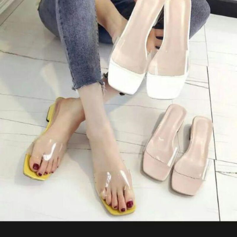 Sandal wanita 3cm Mika Bening SA95