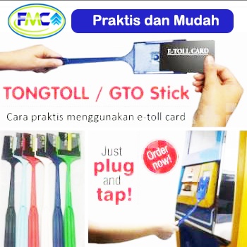 Tongkat Toll Tol Premium Flexible Panjang Fleksibel Gerbang GTO Etoll Aksesoris Mobil Kartu Flazz E-Tol E-Toll Praktis Murah