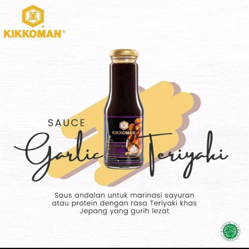 

Kikkoman Saos Teriyaki bawang