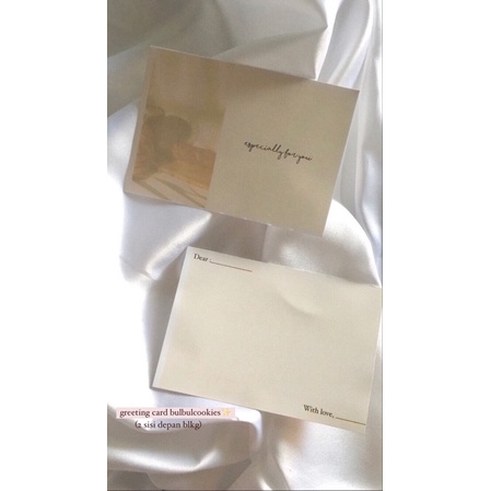 

greeting card (additional for cookies)