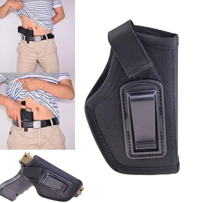 ASLI!! HOLSTER INSIDE / HOLSTER IWB HS9 GLOCK SIGSAUR P320 FN G2 COMBAT DLL - HITAM MNDL