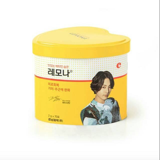 Kaleng Lemona BTS JUNGKOOK JK