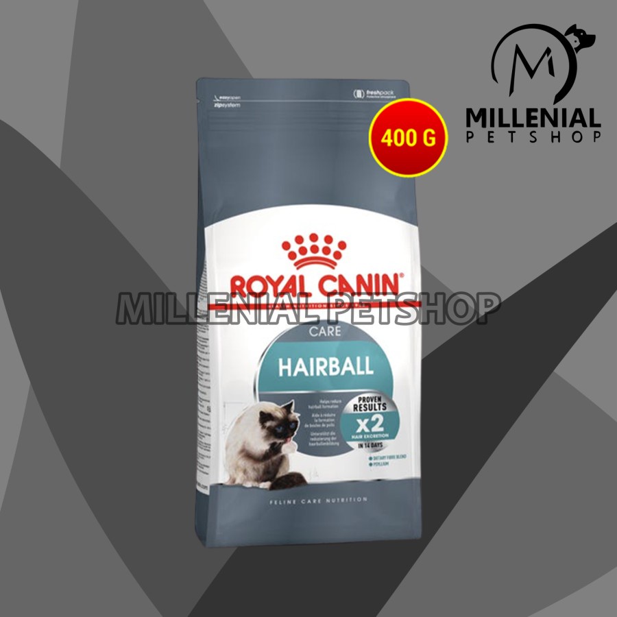 Royal Canin Hairball Care Cat Food Makanan Kucing cegah Hairball 400GR