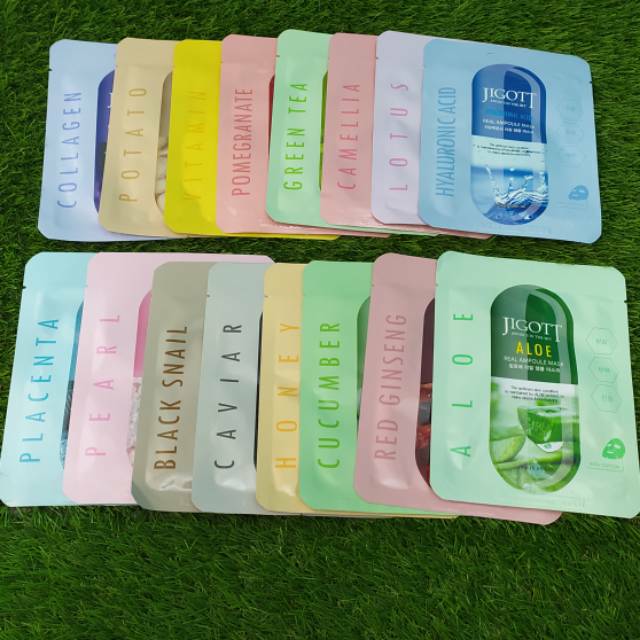 Sheet Mask Jigott Real Ampoule 27ML