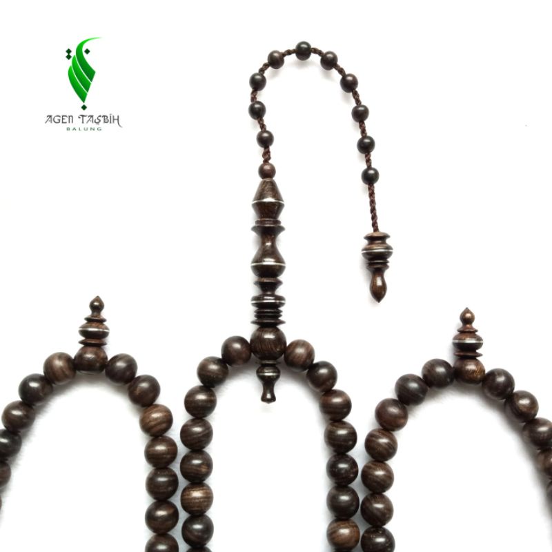 Tasbih Kayu Kalimasada Size 12mm &amp; 14mm Super!!, Tasbih Muslim 99 Butir, Tasbih Antik, Tasbih, Tasbih Kayu Langka Bertuah,