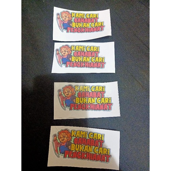 

stiker kata-kata murah...