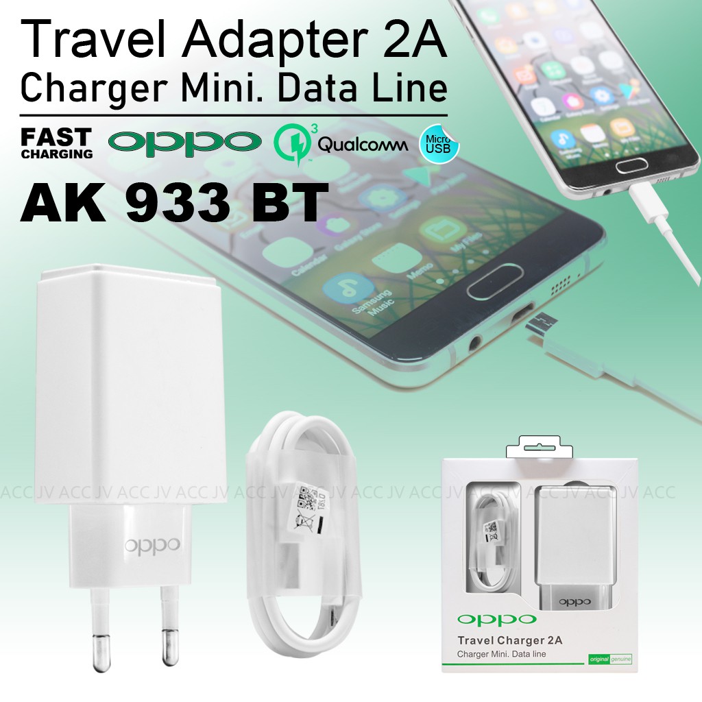 QC 3.0 AK933 CHARGER OPPO FAST CHARGING