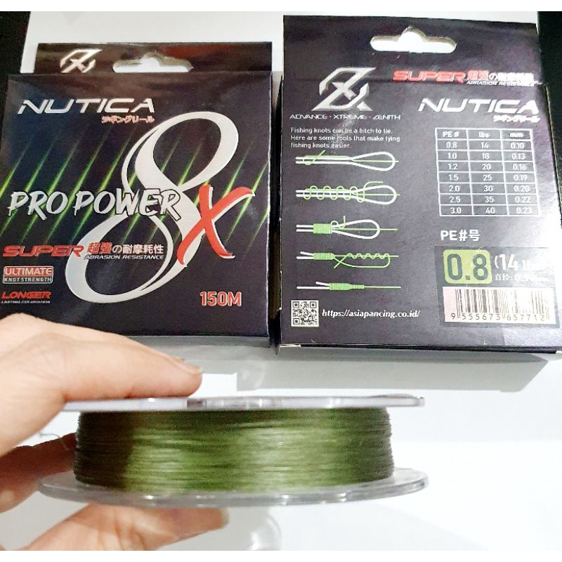 SENAR PE AXZ NUTICA x8