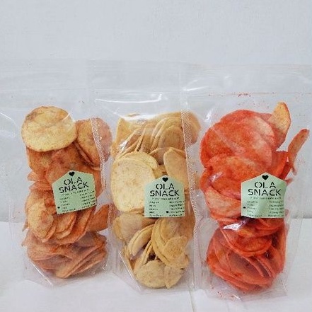

100gr kripik kentang cabe rawit original bbq balado jagung manis jagung