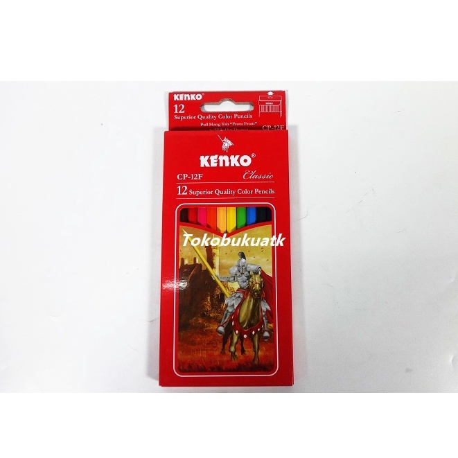

Pensil Warna 12 Macam Kenko Pensil gambar/ lukis 12 warna panjang