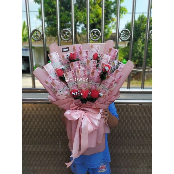 Buket Uang / Buket Money / Bucket Uang / Money Bucket / Bucket Money / Buket Uang Asli / Bucket Uang