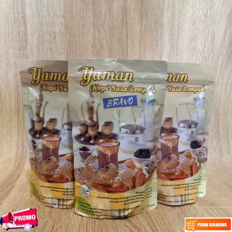 

Kopi Susu Rempah YAMAN 250gr Kopi Susu Rempah YAMAN 100gr Original