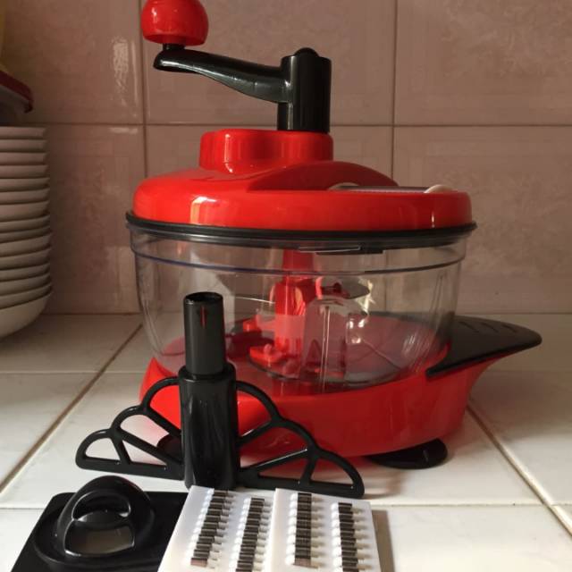 Cooper manual buat daging, sayur, bumbu