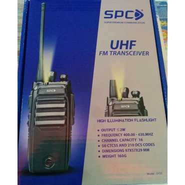 HANDY TALKIE SPC SH-10 (HT SPC SH10) WALKIE TALKIE