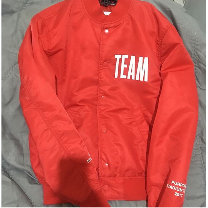 PURPOSE TOUR BOMBER JACKET BIEBER