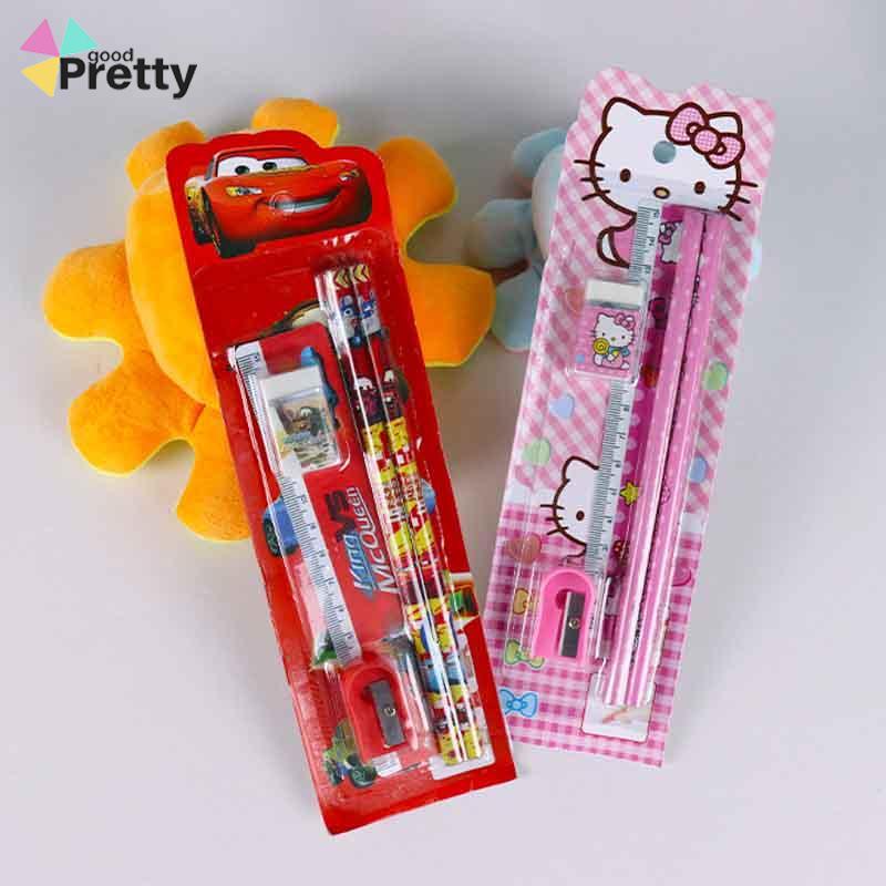 5pcs Siswa Kreatif Set Kartun Kartun Lucu Kindergarten Festival Kecil Hadiah Kecil - PD