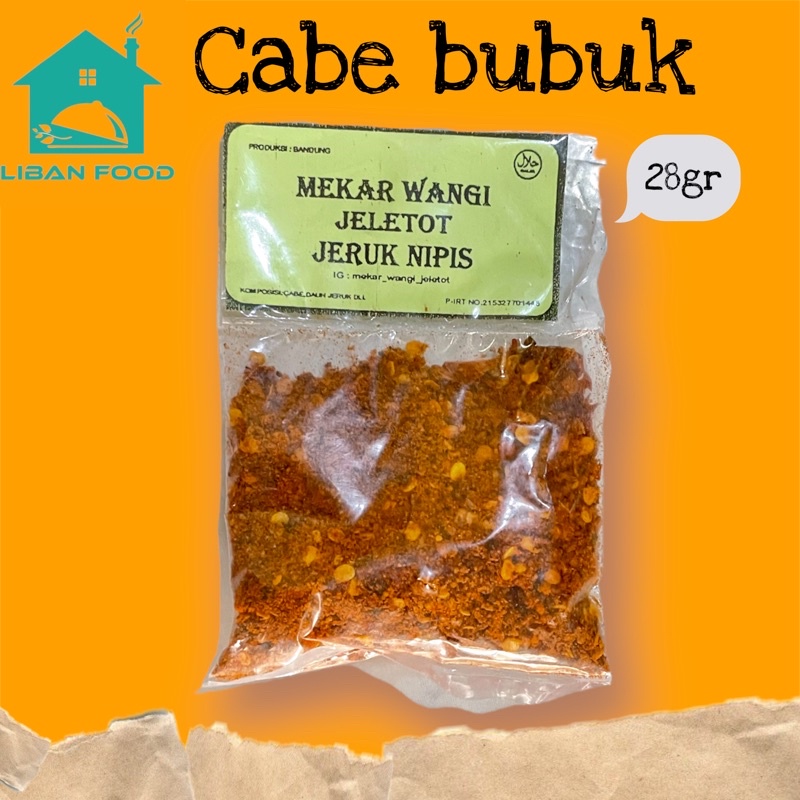 CABE BUBUK /JELETOT/CABE WANGI DAUN JERUK / LIBANFOOD