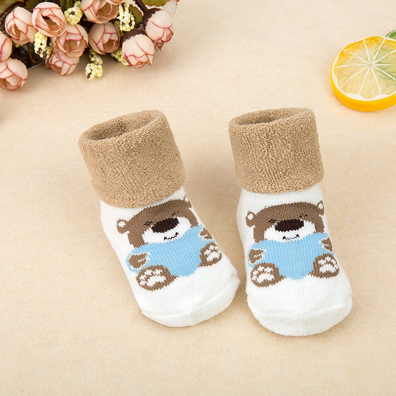 HIPPO LAND Kaos kaki bayi lucu kaus kaki anak/Kaus kaki bulu 126-127