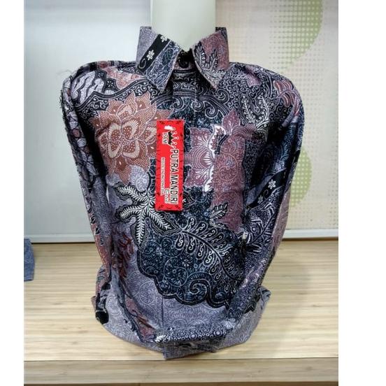 (TERBARU) GROSIR BATIK JAKARTA,COUPLE BATIK AYAH ANAK WARNA UNGU,LILAC,BAJU BATIK PRIA LENGAN PANJAN