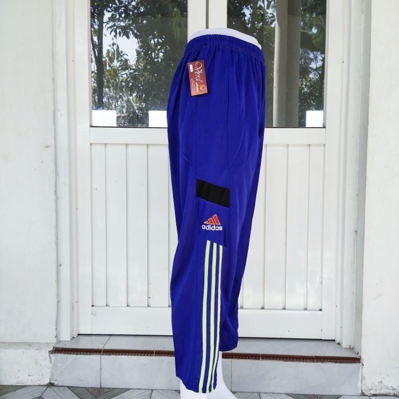 Celana panjang training treneng olahraga dewasa Allsize fit L XL dan 3L XXL jumbo murah pria wanita
