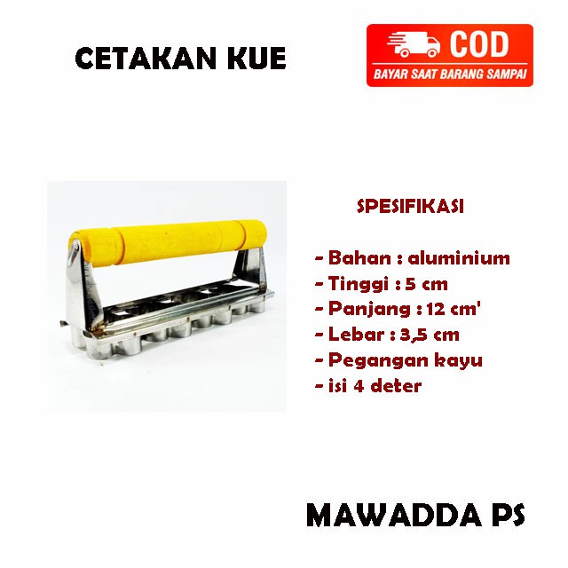 Cetakan Roti Kue Kacang Kering Bentuk Bunga