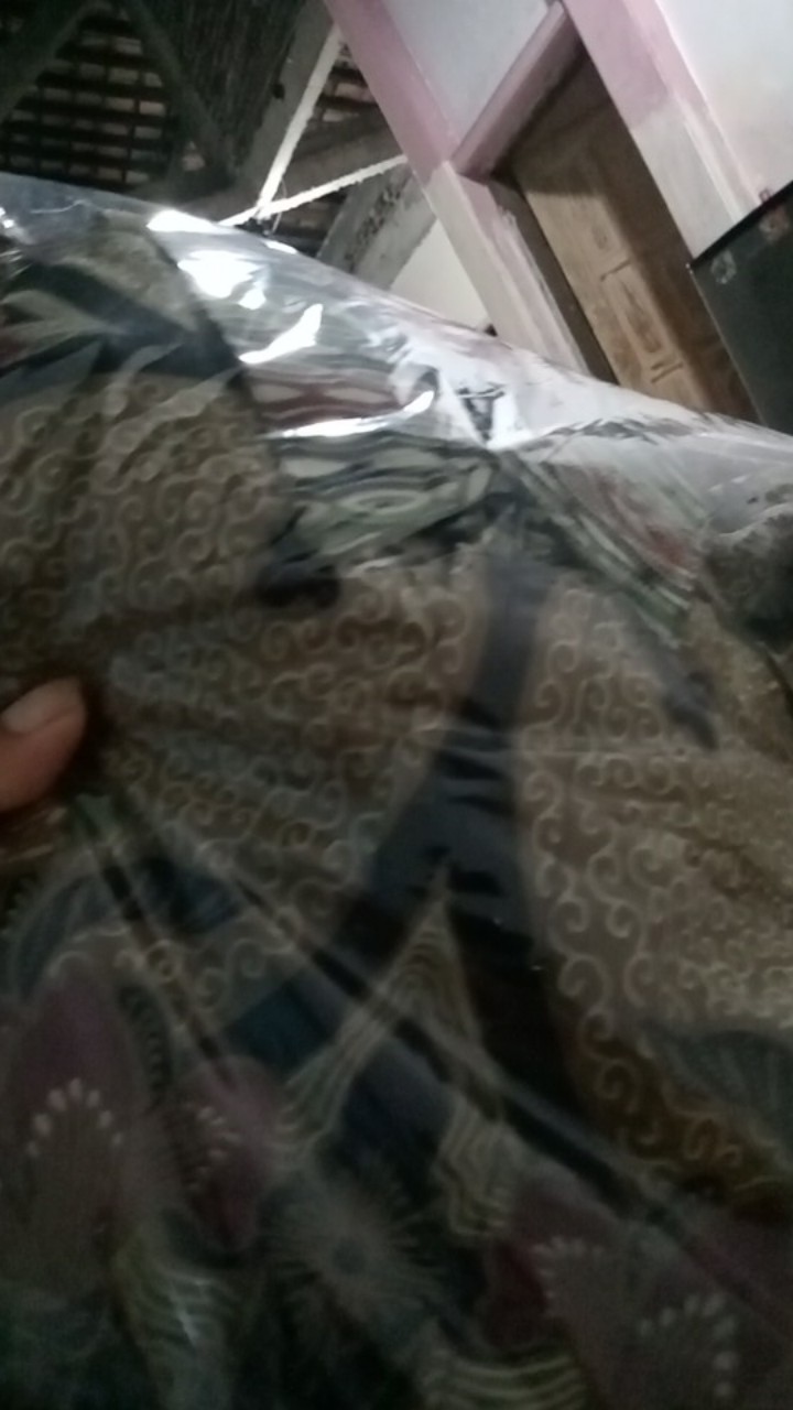 Prakha Kemeja Batik Pria Lengan Pendek Full Furing Bahan Katun Sragenan By Kanaya