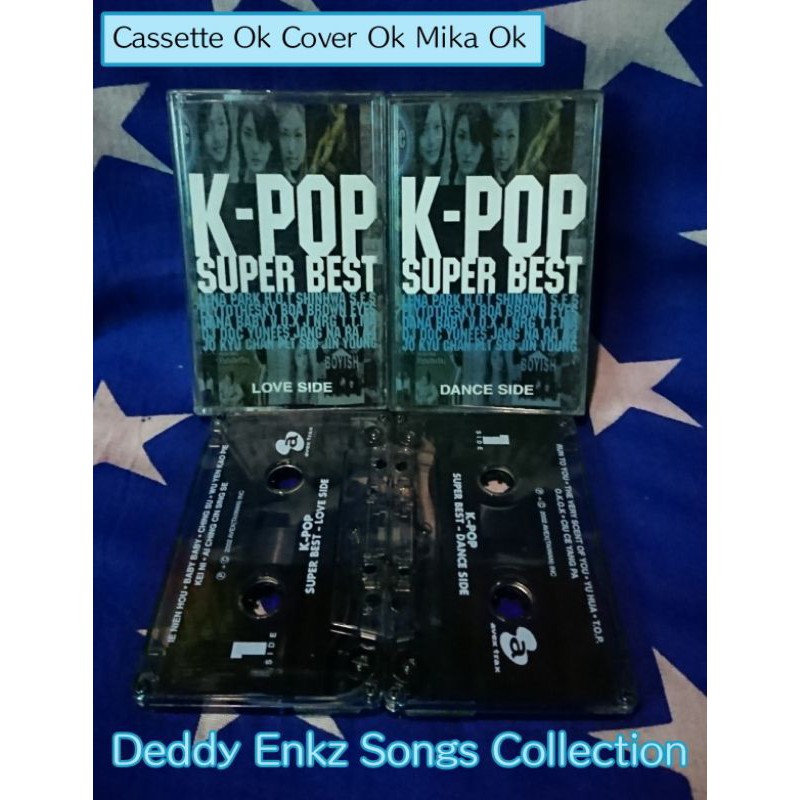 Kaset Pita K-Pop Japan F4 M Garden Rain Utada H Issei N Edward Passion 5Five2Six Energy Mpv Lover