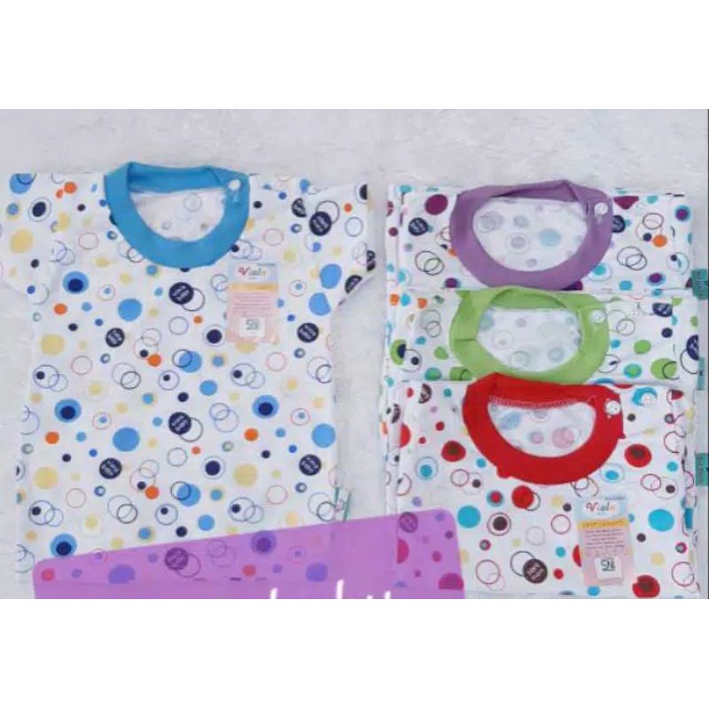 Oblong Lengan pdk/pjng bayi kancing samping [1pcs]