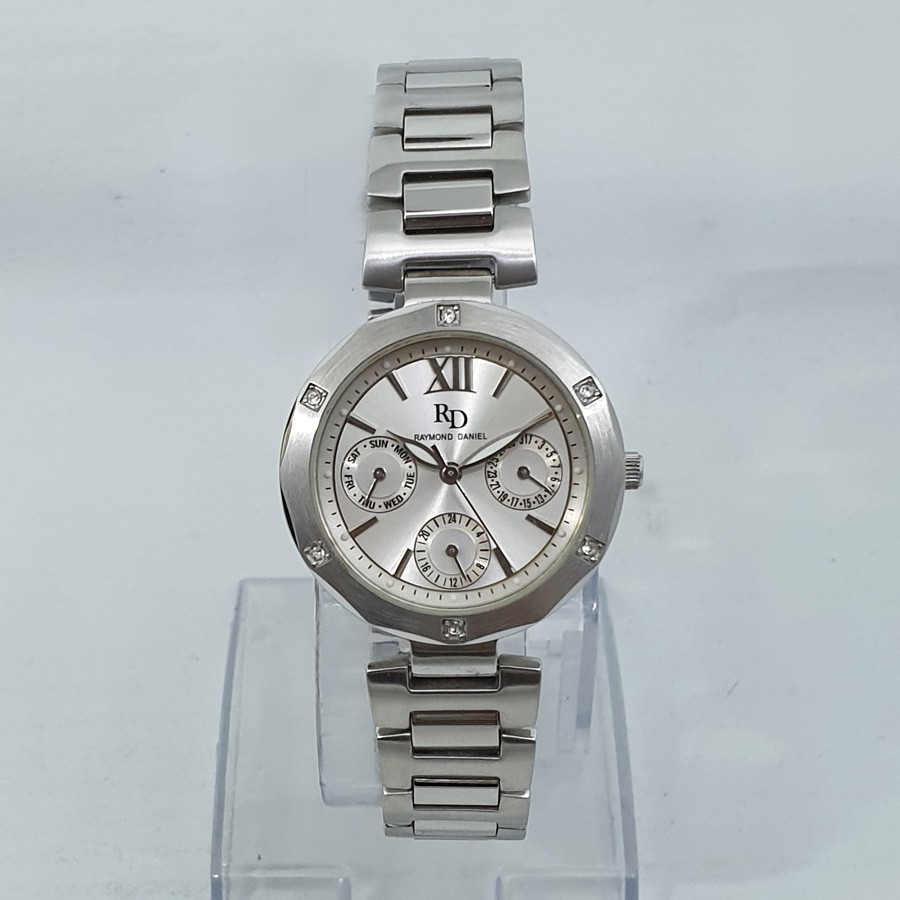 Raymond Daniel RD208 Silver, Jam Tangan Wanita, Original