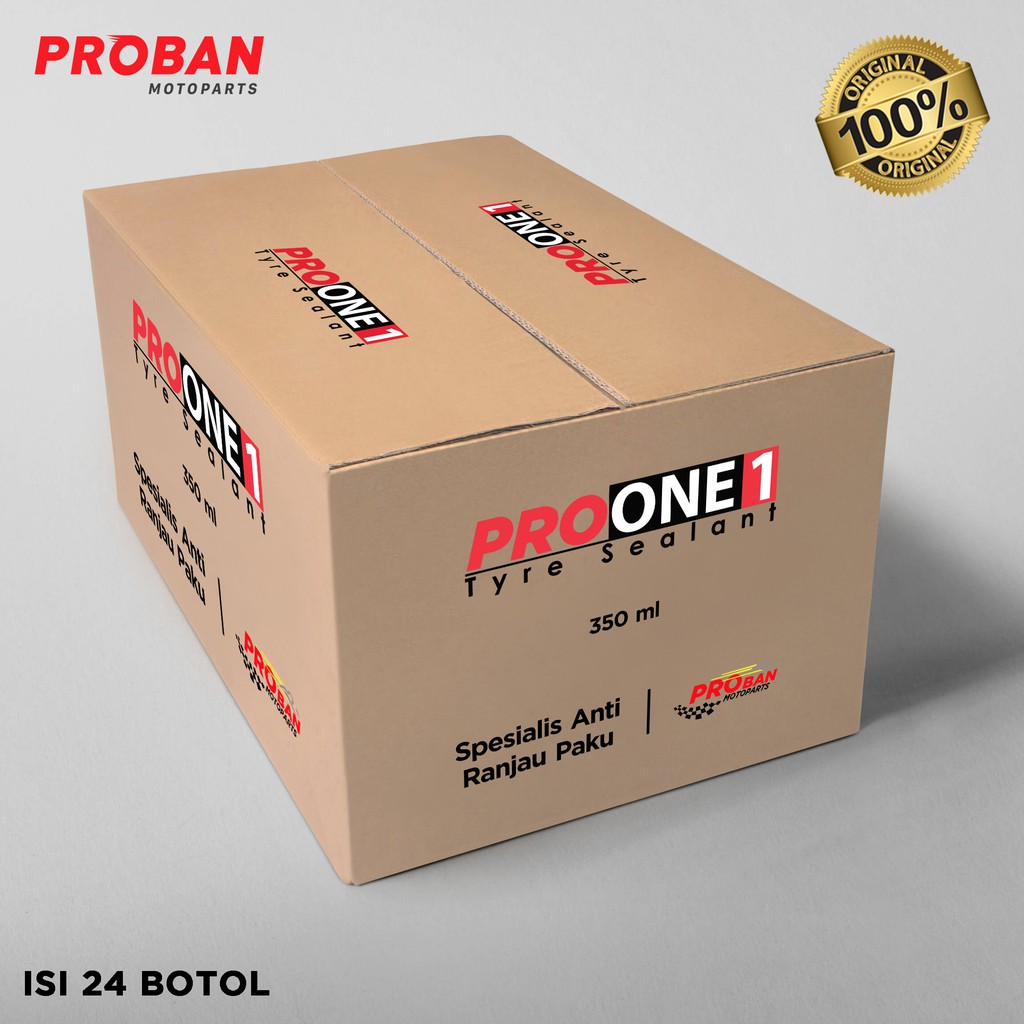 

GROSIR Cairan Anti Bocor Ban Motor PRO ONE 350ml