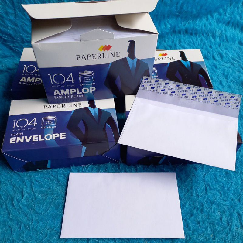 

AMPLOP PAPERLINE 104 PPS isi 100pc